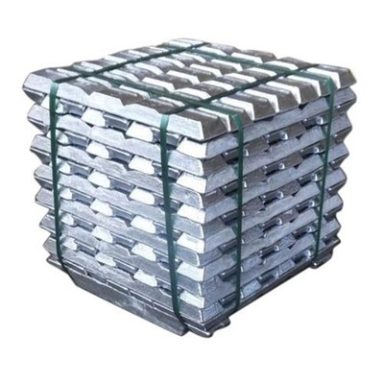 Aluminium ingots A7 (non-LME registered) purity 99.70%.